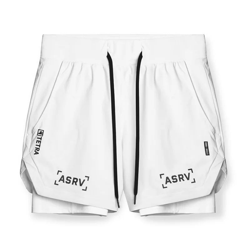 Hyroxy Army Shorts 2-in-1