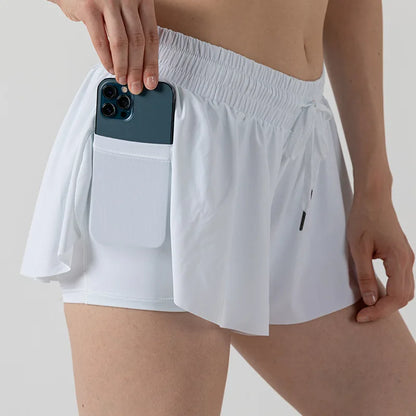 Hyroxy Athletic Butterfly Shorts 2 in 1