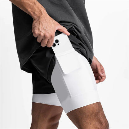 Hyroxy Step Shorts 2-in-1